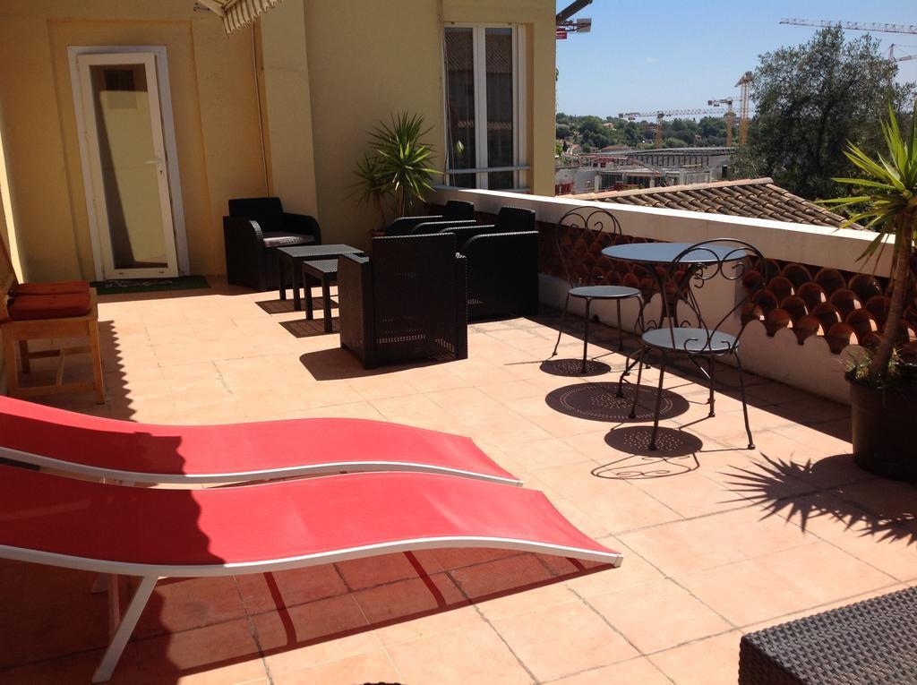 Lou Paradou Hotell Cagnes-sur-Mer Exteriör bild